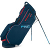 Ping Hoofer Stand Bag Navy/bright blue/red - štandard