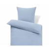 Tchibo - Mušelínová posteľná bielizeň - farba: modrá