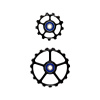 CeramicSpeed Nadrozmerné kladkové kolieska 13/19 zubov Farba: Čierna, Úprava: Coated
