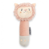 Detská pískacia plyšová hračka s hryzátkom New Baby Lama multicolor
