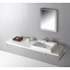 Sapho AVICE doska pod umývadlo 170x50cm, hrúbka 5cm, dub starobiely AV175