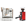 Rocket Espresso R NINE ONE Edizione Speciale + Eureka Mignon Libra 65 All Purpose, CR ferrari red
