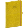 NOTIQUE Týždenný diár Rivoli 2026, žltozelený, 15 x 21 cm