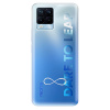 Odolné silikónové puzdro iSaprio - čiré - Infinity - Realme 8 / 8 Pro