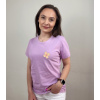 Unidress Zdravotnícke tričko Unidress- náplasť so srdiečkom - Orchideová, S