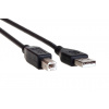 AQ KCB018 - kábel USB 2.0 BM - USB 2.0 AM, dĺžka 1,8 m