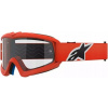 Juniorské okuliare Alpinestars Youth Vision Corp oranžové číre