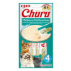 INABA Cat Churu Pyré kura s krabom 4 x 14 g