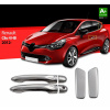 Nerez kryty kľučiek Renault Clio IV - sada