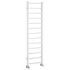 Sapho METRO LIGHT vykurovacie teleso 400x1500 mm, biela IR447T