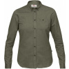 Fjällräven Övik Foxford Shirt LS W F89902 dámska košeľa Tmavá zelená M