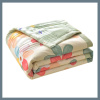 Mäkká priedušná letná prikrývka 203x229cm - Farebné kvety PW68406-4
