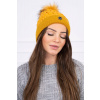 Dámska čiapka MIK160 okrová