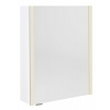 Sapho - ALIX galérka s LED osvetlením 56x70x17,5cm, ľavá/pravá, biela