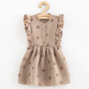 Letné dojčenské mušelínové šaty New Baby Rainbow - 80 (9-12m)