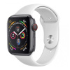 SES Silikónový remienok pre chytré hodinky Apple Watch SE 40 mm (2024) - biely 17790