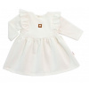 Detské teplákové šaty, tunika Vintage Love - krémové, veľ. 62