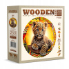 WOODEN CITY Dřevěné Malý roztomilý leopard EKO 250 dielov