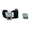 SCHRACK Keystone modul RJ45 netienený, Cat.5e, samozárezový, SFA HSEMRJ5UWS