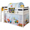 MID.YOU VYVÝŠENÁ POSTEĽ, 90/200 cm biela - Online Only detský nábytok - 000406003631
