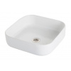 Olsen Spa Umývadlo na dosku NOVA 42×42 cm biele lesklé OLKGNO28MUL0099