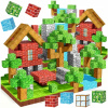 Magnetické kocky Minecraft sada 217 dielikov pre deti 3+