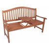Zahradní lavice Phuket 985022, hnědé dřevo, 150 cm