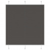Plisovaná roleta černá 115x100 cm Šířka látky 114,4cm Polyester Černý 4015129
