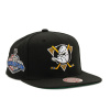 Kšiltovka Mitchell & Ness NHL Top Spot Snapback Anaheim Ducks Black