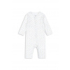 Detský bavlnený overal Fanga Fontana FIO ONESIE OCS FA100037 biela 68