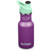 Detská nerezová fľaša Klean Kanteen Kid Classic Narrow 12 oz (w/Kid Sport Cap) - Sparkling Grape 355 ml uni