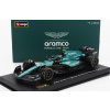 Bburago Aston martin F1 Amr23 Team Aramco Cognizant N 14 Season 2023 Fernando Alonso – With Pilot And Showcase 1:43 zelená