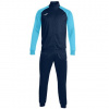Joma Academy IV tepláková súprava navy-fluo tyrkysová veľ. XXS