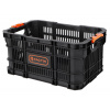 Plastový koš na nářadí Tactix, 526 x 344 x 253 mm - TC320370