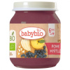 BABYBIO bio jablko a čučoriedky 130 g