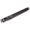Aten 19'' napájecí panel 1U, 10 × zásuvka C13, vidlice C20 (4719264648373)