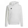 adidas ENT22 Hoodie Juniors White/Black 7-8 Years