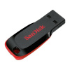 USB kľúč SanDisk Cruzer Blade 128 GB, USB typu A 2.0, čierna, červená