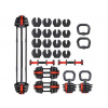 Jednoruční / obouruční variabilní činka HMS SGR18 PRO SET 3v1 40 kg