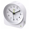 BIELY AUTOMATICKY PODSVIETENÝ BUDÍK S OPAKOVANÝM ZVONENÍM (SNOOZE) JVD SRP5138.1 10 cm