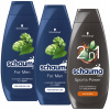 Schauma For Men 3x400ml šampón na vlasy