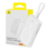 Powerbank Baseus Magnetic Mini 10000mAh, Lightning 20W MagSafe (biela)
