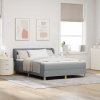 zahrada-XL Posteľ s pružinami a matracom krémová 90x200 cm Svetlosivá 3340283