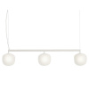Muuto Závesné svietidlo Rime Rail, white 44816
