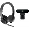 Videokonferenčná súprava Logitech Brio 4K (991-000345) / webová kamera / hlavná súprava / 4K Ultra HD / 90° pozorovací uhol / Bluetooth / čierna