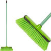 Metla Cleonix B0682, zelená, násada 120 cm, 31 cm