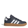 adidas Grand Court 2.0 Shoes Childrens Navy/Wht/Gum C13 (31.5)