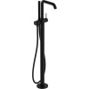 Hansgrohe Tecturis S - Vaňová batéria do podlahy, matná čierna 73440670
