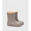 Igor Shoes ZATEPLENÉ DETSKÉ BAREFOOT GUMÁKY IGOR SHOES VERONA - TAUPE Veľkosť: 28, Vnútorná dĺžka topánky v cm: 18.8, Vnútorná šírka topánky v cm: 7.5