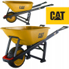 Fúrik Caterpillar 170 l (Stavebný záhradný fúrik CATERPILLAR J-Series Oceľový 500 kg Flat-Free Tire)